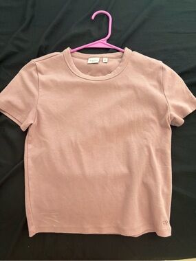 Sunday Best Dusty Rose Crewneck Tee